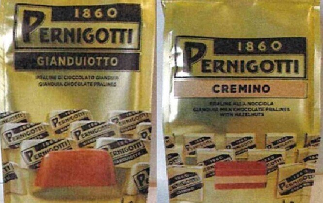 Pernigotti: Ministero della Salute richiama a scopo precauzionale alcune confezioni di gianduiotti e cremini