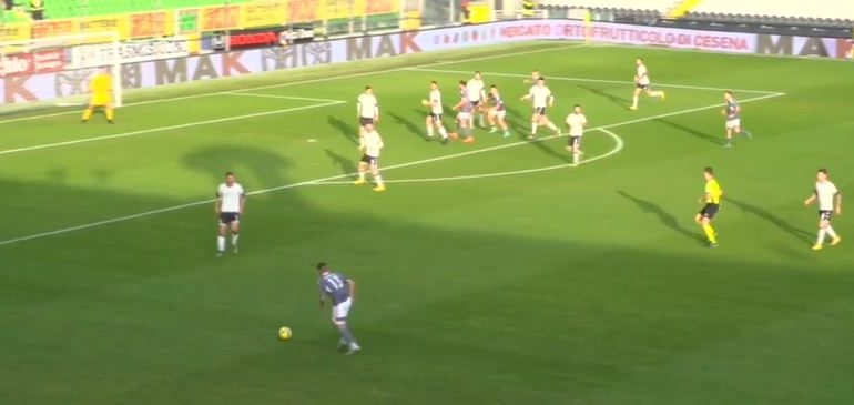 Alessandria Calcio affossata dagli ex: il Cesena passeggia 3-1