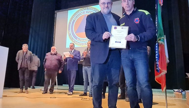 Il “grazie” della Protezione Civile ai volontari, sempre in prima linea durante le emergenze
