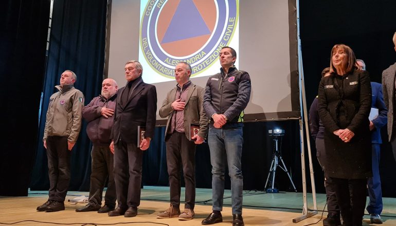 Il “grazie” della Protezione Civile ai volontari, sempre in prima linea durante le emergenze