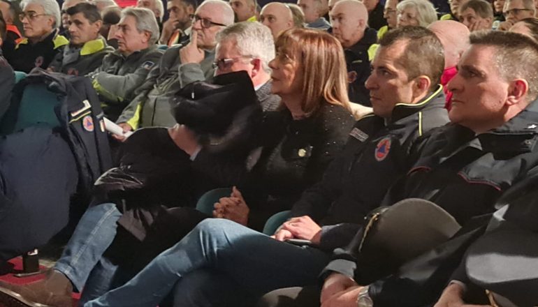 Il “grazie” della Protezione Civile ai volontari, sempre in prima linea durante le emergenze