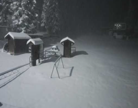Provincia imbiancata all’alba: neve sul novese e tortonese