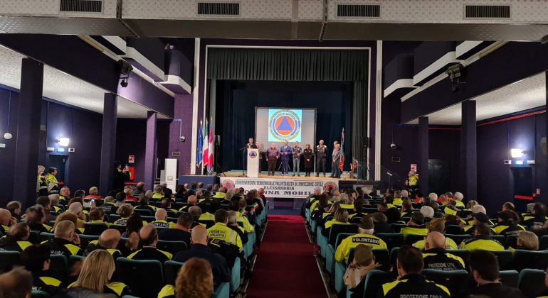 Il “grazie” della Protezione Civile ai volontari, sempre in prima linea durante le emergenze