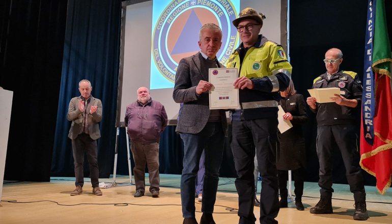 Il “grazie” della Protezione Civile ai volontari, sempre in prima linea durante le emergenze