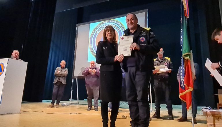 Il “grazie” della Protezione Civile ai volontari, sempre in prima linea durante le emergenze