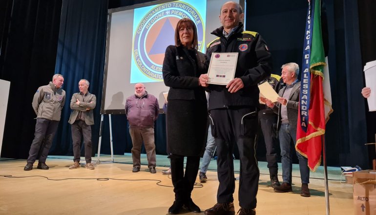 Il “grazie” della Protezione Civile ai volontari, sempre in prima linea durante le emergenze
