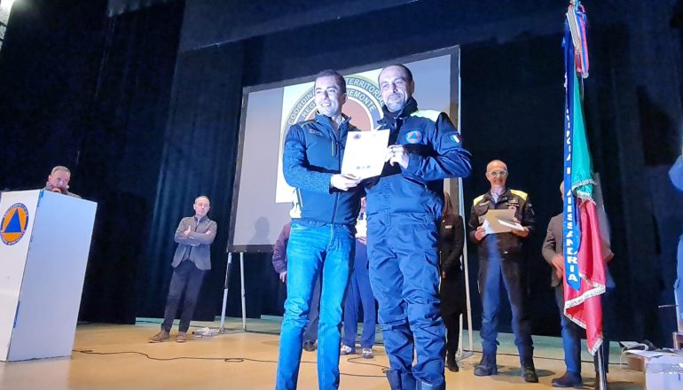 Il “grazie” della Protezione Civile ai volontari, sempre in prima linea durante le emergenze