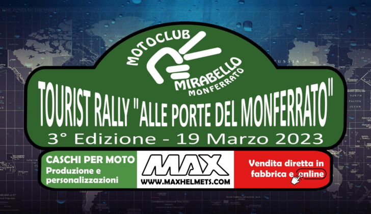 A marzo a Mirabello il rally “Alle porte del Monferrato” con motociclisti da tutta Italia: via alle iscrizioni