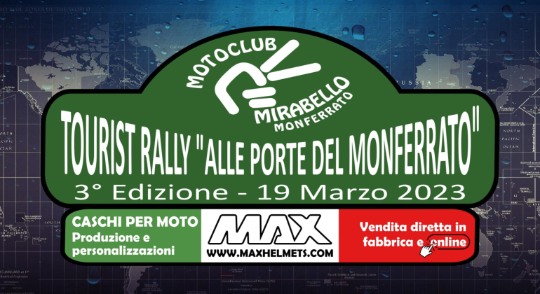A marzo a Mirabello il rally “Alle porte del Monferrato” con motociclisti da tutta Italia: via alle iscrizioni