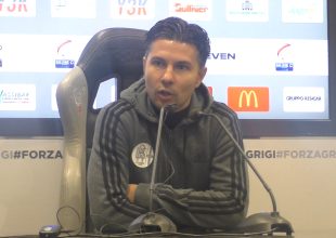Verso Carrarese-Alessandria, mister Rebuffi: “Tolte le prime gare la nostra media-punti è da salvezza”