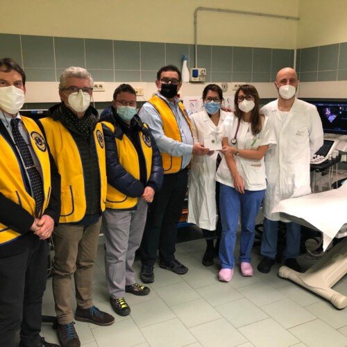 Dal Lions Valenza host un dono all’ospedale di Alessandria per combattere cardiopatie congenite