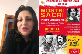 Domenica 5 febbraio Monica Massone rilegge Pasolini e Caravaggio a Visioni_47