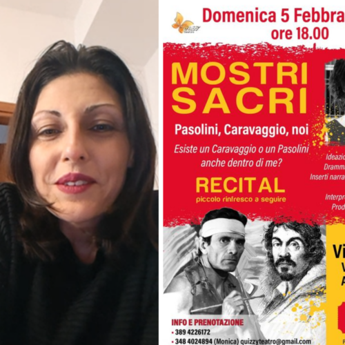 Domenica 5 febbraio Monica Massone rilegge Pasolini e Caravaggio a Visioni_47