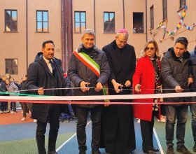 Inaugurato il rinnovato cortile della scuola primaria “G. Carducci” a Pavia