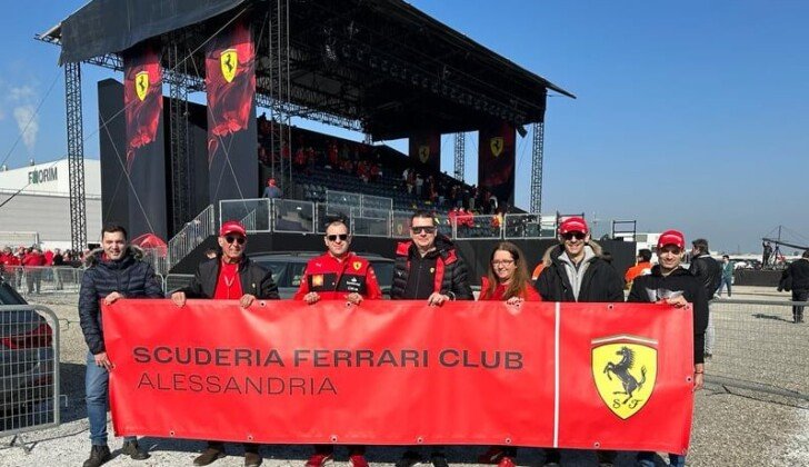 Ferrari: alla presentazione delle nuove monoposto anche sette soci del club di Alessandria