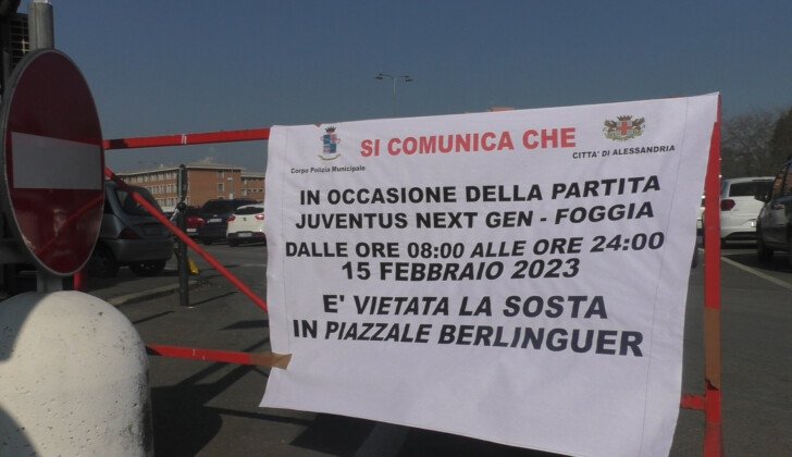 Parcheggio Berlinguer chiuso per Juve-Foggia, assessore Mazzoni: “Abbiamo scelto il ‘disagio minore'”