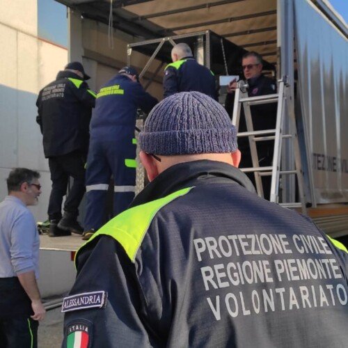 Terremoto Turchia: da Alessandria la partenza dei 44 volontari della Protezione Civile Piemonte