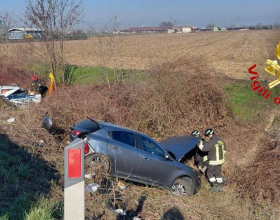 Incidente stradale sulla SS9 Emilia a Montanaso Lombardo. Quattro persone coinvolte