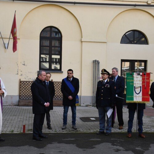 Ad Alessandria la cerimonia in ricordo del Vigile del Fuoco Paolo Sperico e del Sovrintendente della Polizia Emanuele Petri