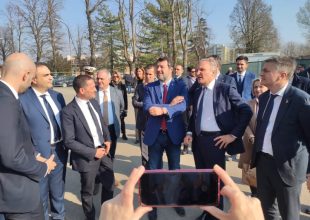 Sopralluogo del Ministro Salvini allo scalo merci di Alessandria