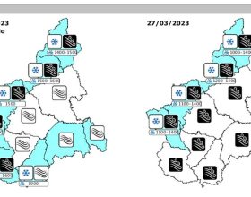 Vento anche in provincia per il passaggio di una perturbazione