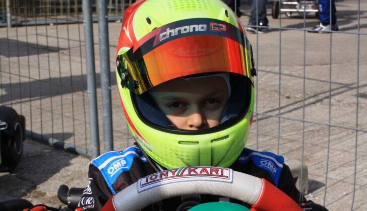 Kart: il 13enne alessandrino Lorenzo Sammartano pronto a debuttare nel campionato junior