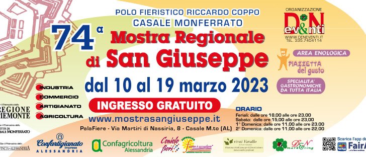 Fino al 19 marzo a Casale Monferrato la Mostra Regionale di San Giuseppe