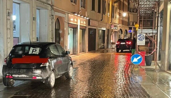 Altri casi di parcheggio selvaggio ad Alessandria segnalati in via S. Giacomo della Vittoria e via Merula
