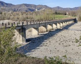 Siccità in provincia di Alessandria: le impressionanti foto del torrente Borbera