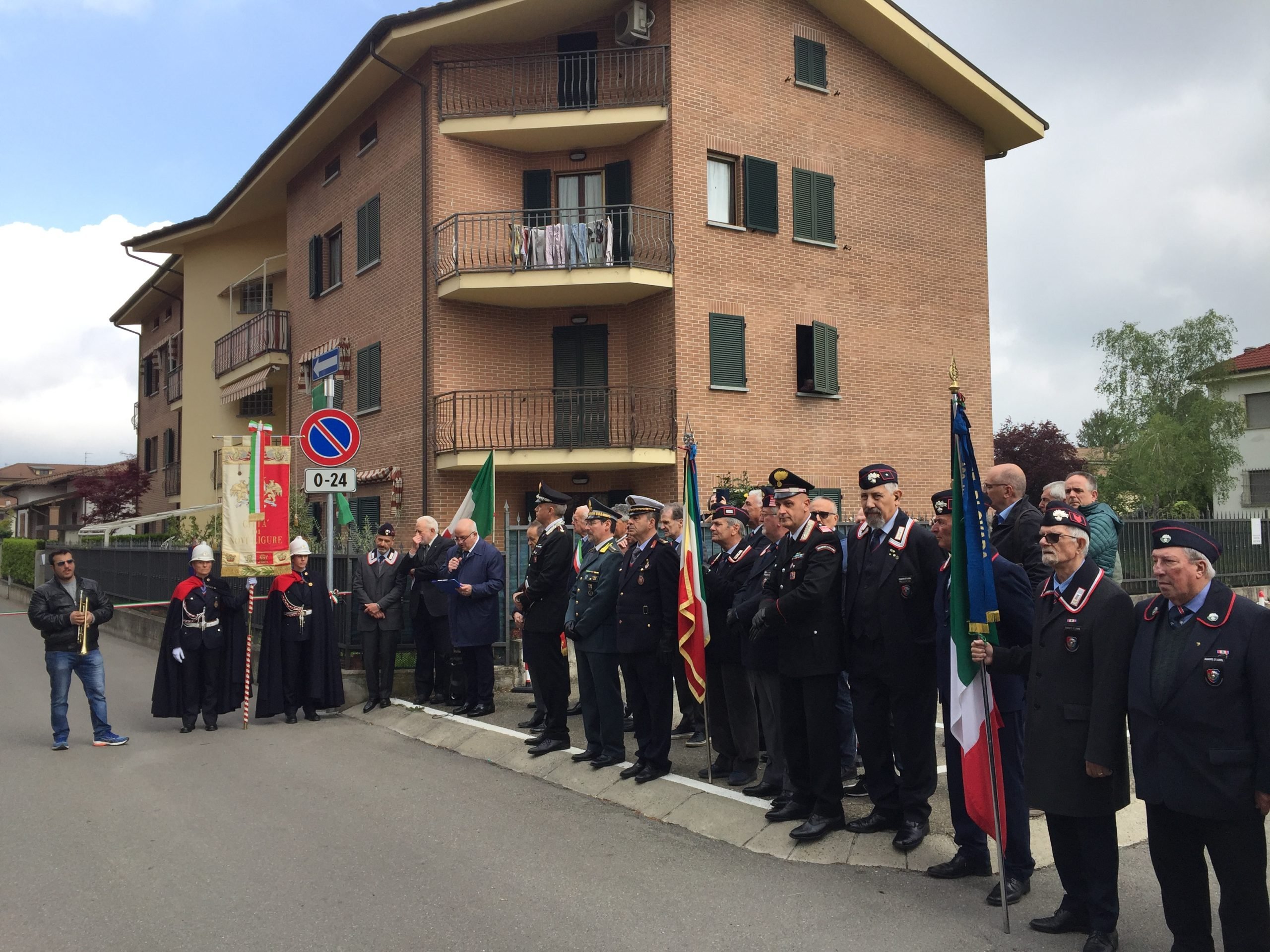 A Novi una via intitolata al Maresciallo Capo dei Carabinieri Giovanni Lupano
