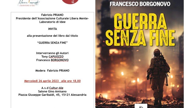 Toni Capuozzo e Francesco Borgonovo presentano il libro “Guerra senza fine”