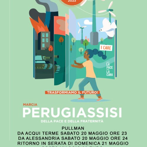 Il 21 maggio la marcia della Pace Perugia-Assisi: organizzato un pullman anche dalla nostra provincia
