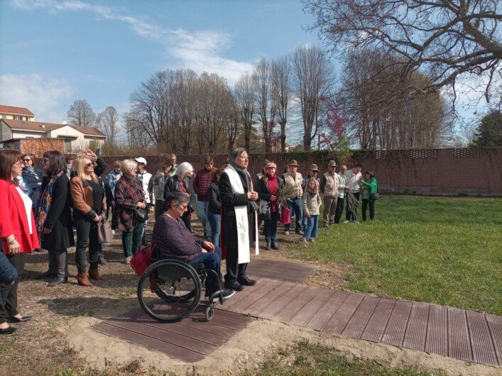 Ad Alessandria inaugurata la pista del Bosco del Sole, accessibile alle persone con disabilità