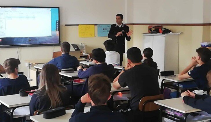Studenti a lezione di “legalità” con il Comandante della Compagnia Carabinieri di Casale