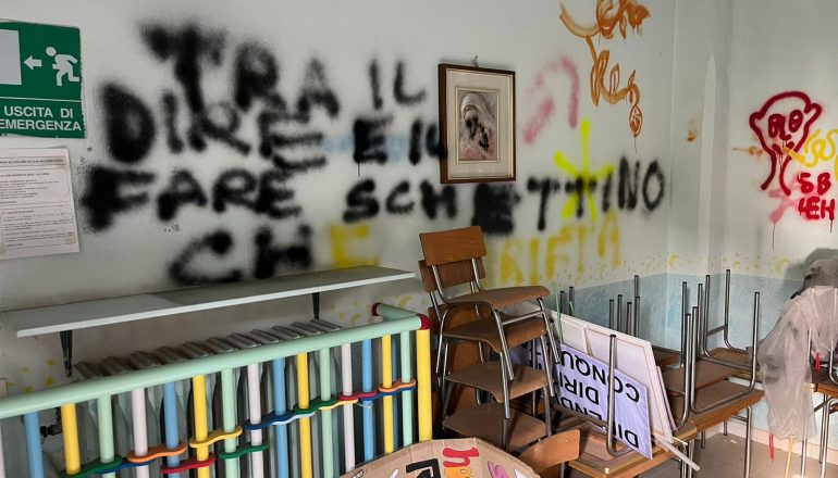 Casa delle donne, sopralluogo del centrodestra all’ex Asilo Monserrato: “Degrado assoluto”