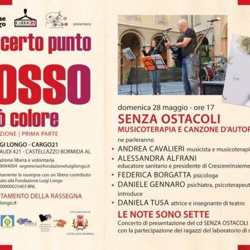 Il 28 maggio a Castellazzo Musicoterapia e Canzone d’autore