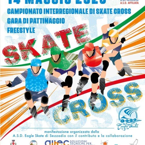 Il 14 maggio a Sezzadio la gara del campionato interregionale di skate cross