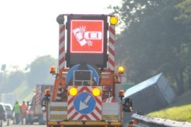 Più mezzi coinvolti in un incidente sull’A26 all’altezza di Occimiano. Si viaggia solo una corsia