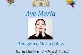 Il 27 maggio a Voghera lo spettacolo “Ave Maria. Omaggio a Maria Callas”