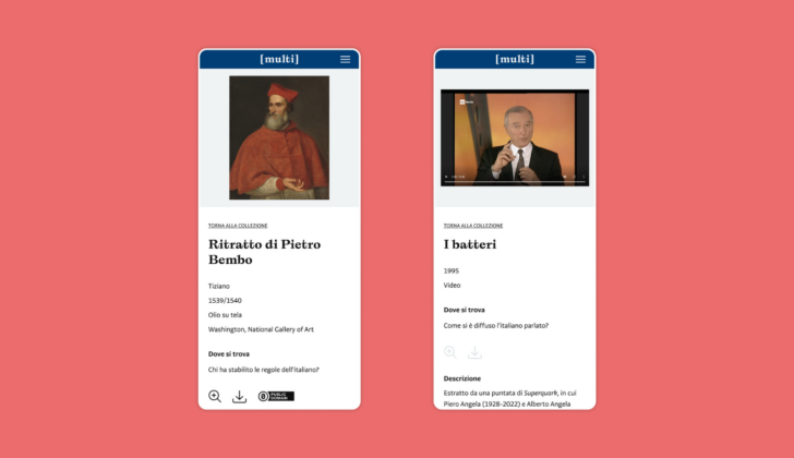 Nasce “Multi”, il primo museo virtuale che celebra la lingua italiana