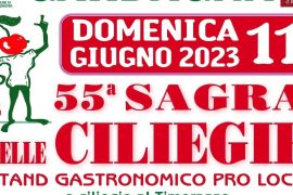 A Garbagna domenica 11 giugno torna la 55esima Sagra delle Ciliegie