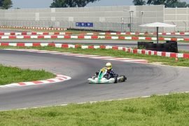 Kart: il giovane alessandrino Lorenzo Sammartino impegnato a Cremona nella quarta tappa del Rotax Max Challenge