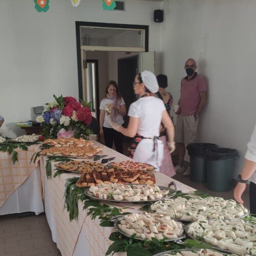 Merenda di inizio estate al Soggiorno Airone di Giarole: oltre 80 ospiti tra amici e parenti