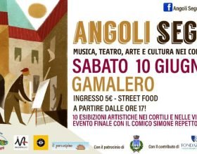 Sabato 10 giugno concerti, spettacoli e la comicità di Simone Repetto tra gli “Angoli Segreti” di Gamalero