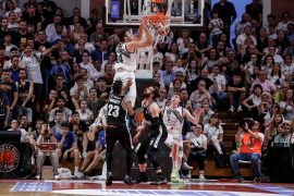 Bertram Derthona, finisce la corsa playoff. Leoni sontuosi nel primo tempo ma contro questa Virtus non è bastato