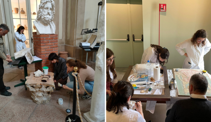 Sabato 17 giugno il workshop di restauro al Museo di Archeologia di Pavia con Mario Colella