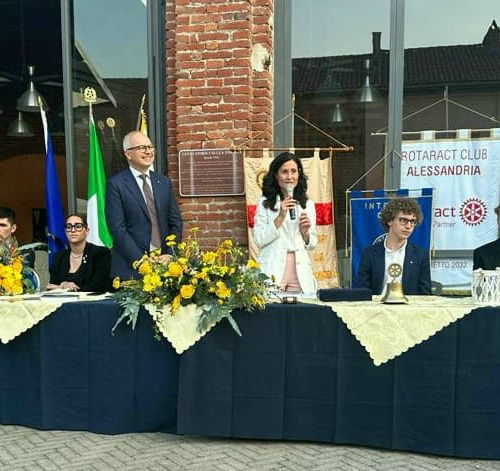 Andrea Diotto è il nuovo Presidente del Rotary Club di Alessandria