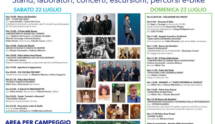 Il 22 e 23 luglio il Festival Appennino Futuro Remoto porta a Carrega Maurizio Lastrico e i Marlene Kuntz