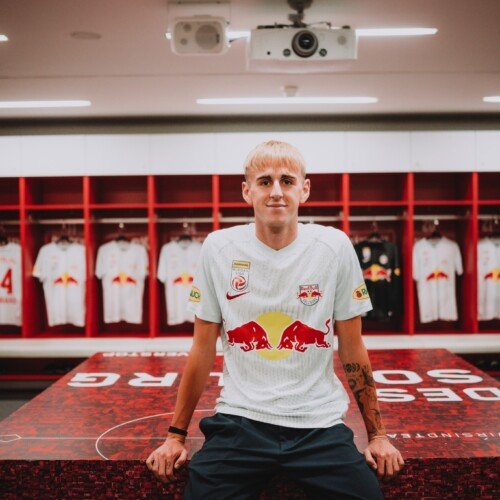 Il giovane calciatore castelnovese Nicolò Turco acquistato dal Red Bull Salisburgo