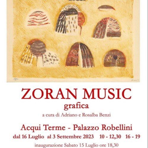 L’arte di Zoran Music in mostra a Palazzo Robellini ad Acqui Terme